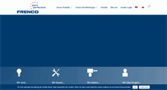 Desktop Screenshot of frenco.de